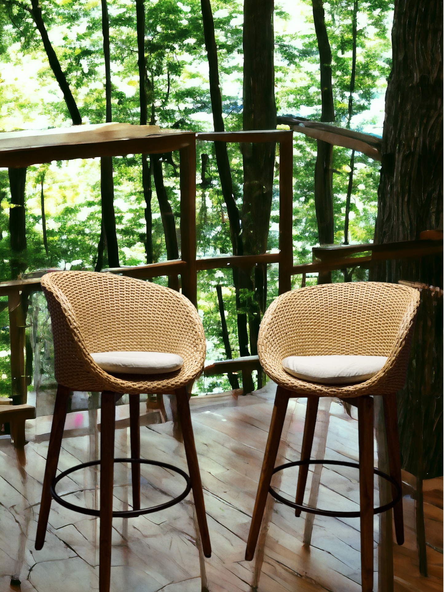 Lotus Bar Chair